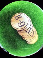 客製化竹桌牌/號碼牌/數字牌