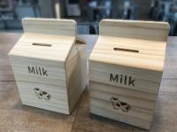 木客訂製/木盒存錢筒/木製牛奶盒/歡迎大量客製訂製/