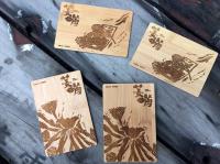 竹片~竹片.木片.刻字.旅行社行李吊牌..號碼牌.名片.明信片.名牌.菜單招牌(客製化尺寸.刻字)